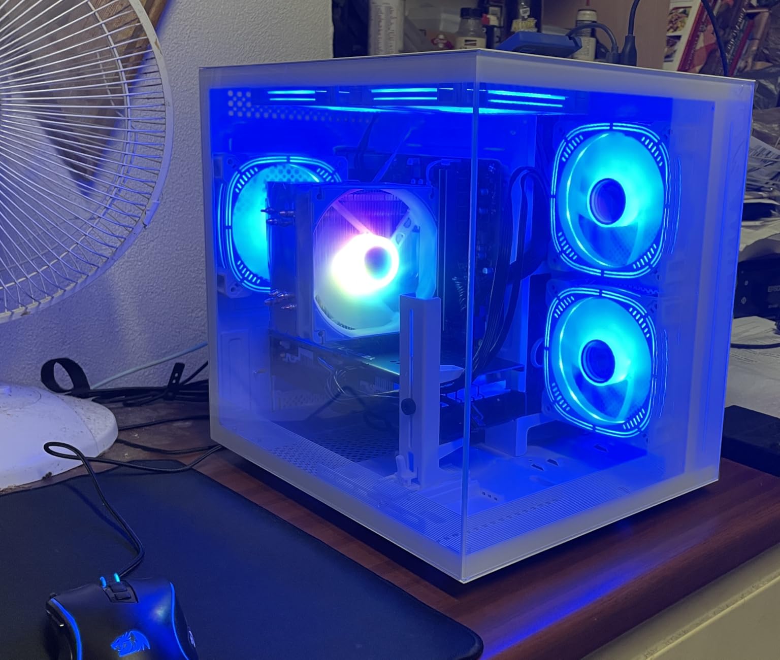 suevery Prebuilt Gaming PC, Ryzen 5 6-Core 3.6GHz Up to 4.1GHz | 16GB DDR4 RAM | 512G SSD | RX 560 4G Graphics Card | Wi-Fi 6, Gamer Desktop Computer Tower for Home Office, Black customer photo 1