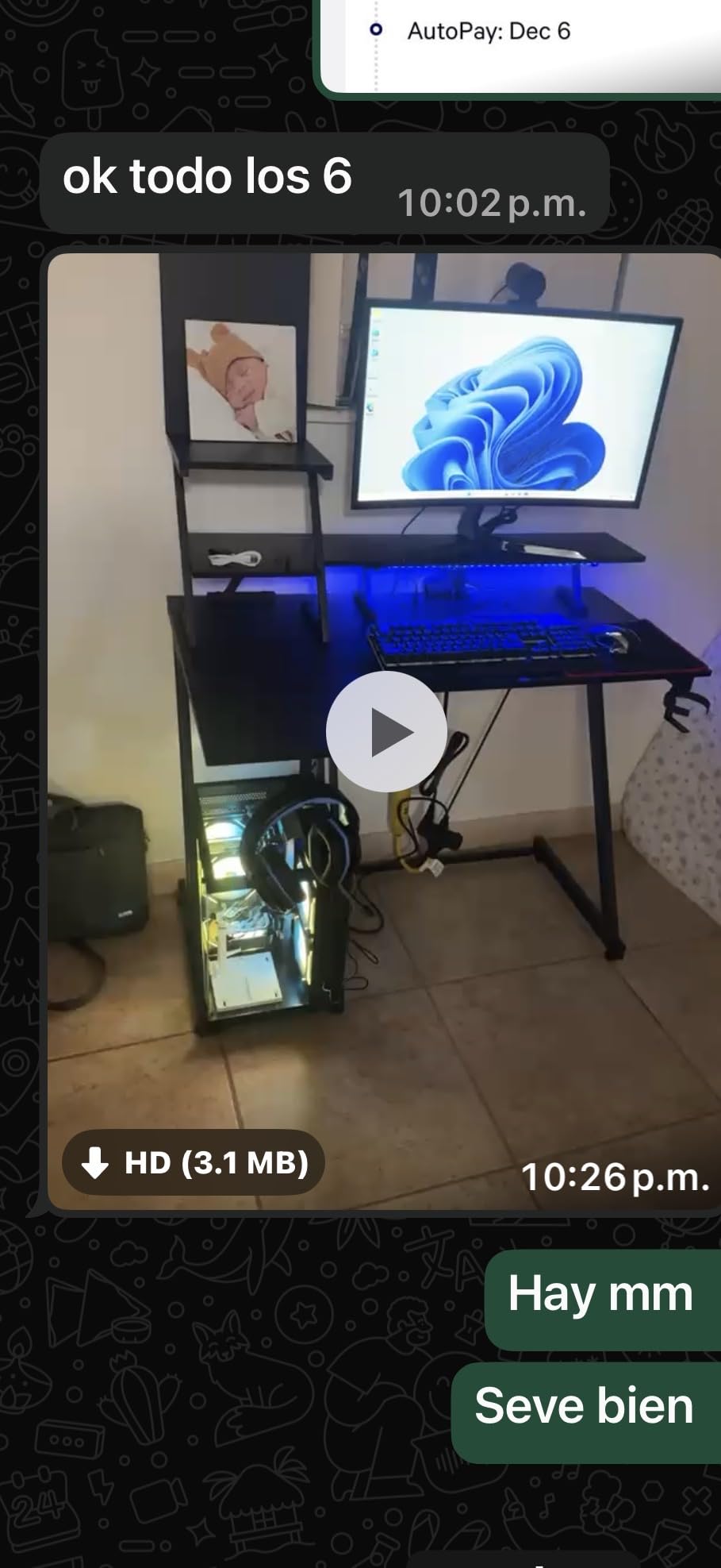 Prebuilt Gaming PC Desktop Ryzen 7 5700X, GeForce RTX 4060, 16G DDR4 RAM, 1TB NVME 3.0 SSD, Tower Computer for Work, Streaming & Every Day Home Use (Black) customer photo 1