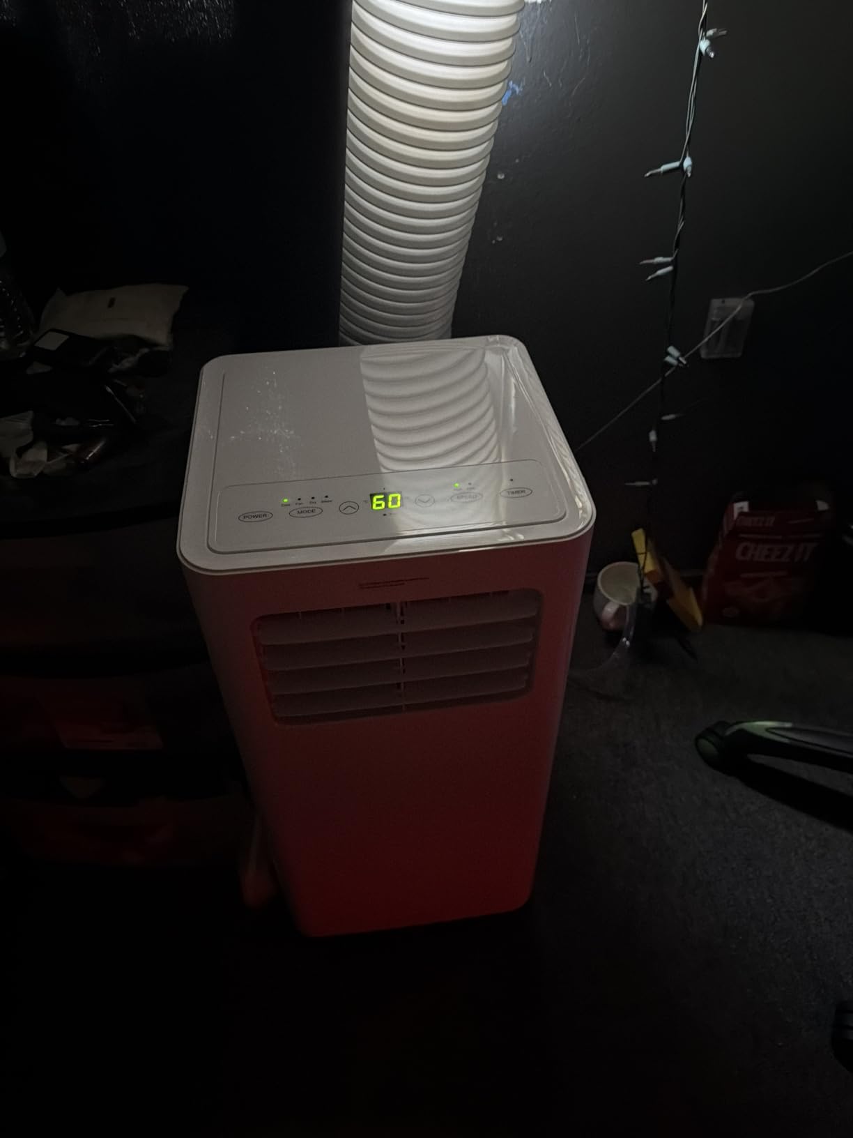 EUHOMY 8,000 BTU Portable Air Conditioners, 4-in-1 Air Conditioner Portable Up to 350 Sq.Ft., Portable AC Unit with Cool, Fan, Dehumidifier, Sleep, 24H Timer, Remote & Installation Kit, for Bedroom customer photo 2