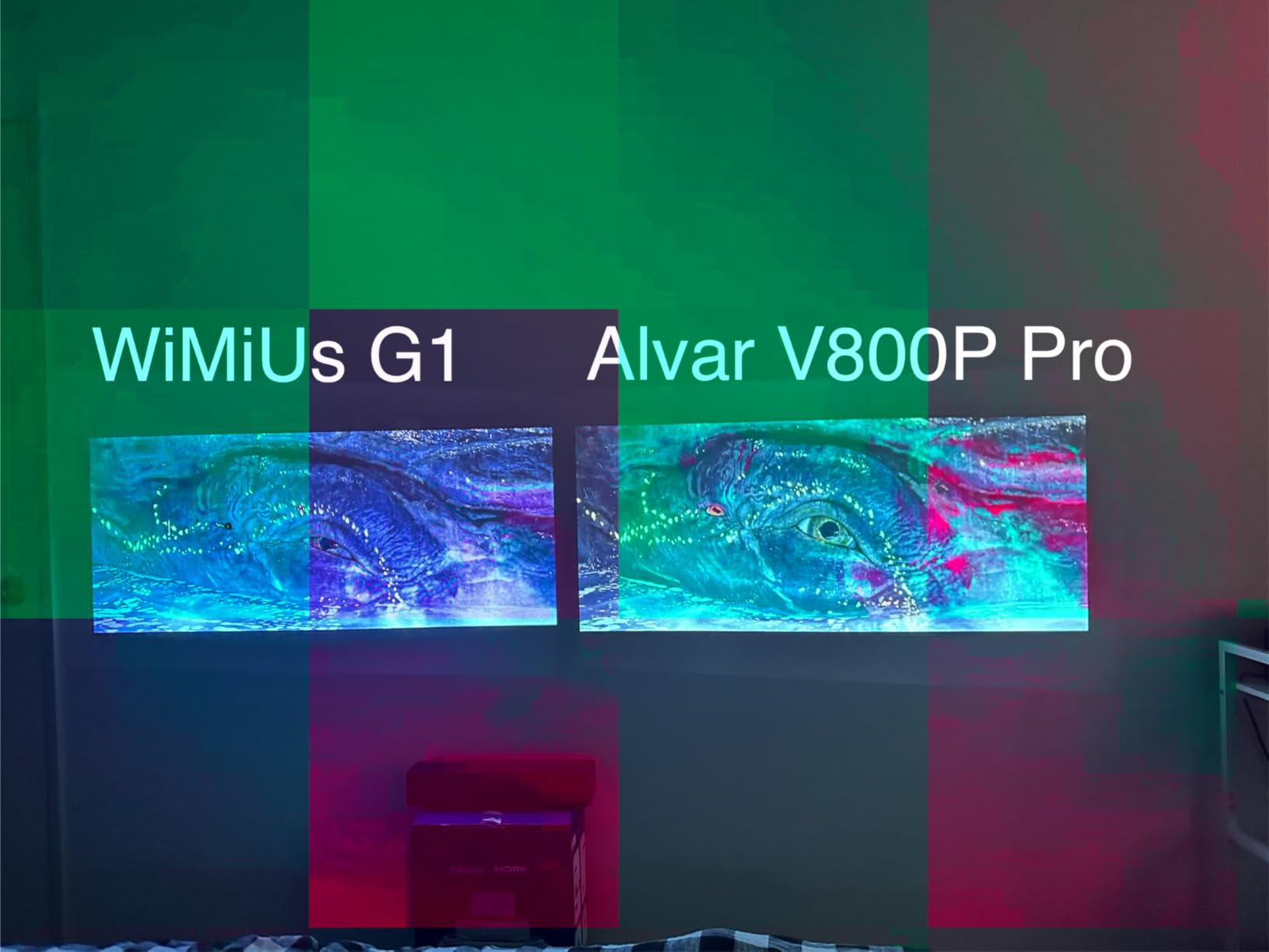 Alvar Smart Projector 2026 Upgraded, 2500 ANSI, 4K Supported, Built in Netflix App, Dolby Audio & 50W Speakers, Auto Focus, WiFi 6, Bluetooth 5.3, Home Theater & Outdoor Movie Projector, Black customer photo 1