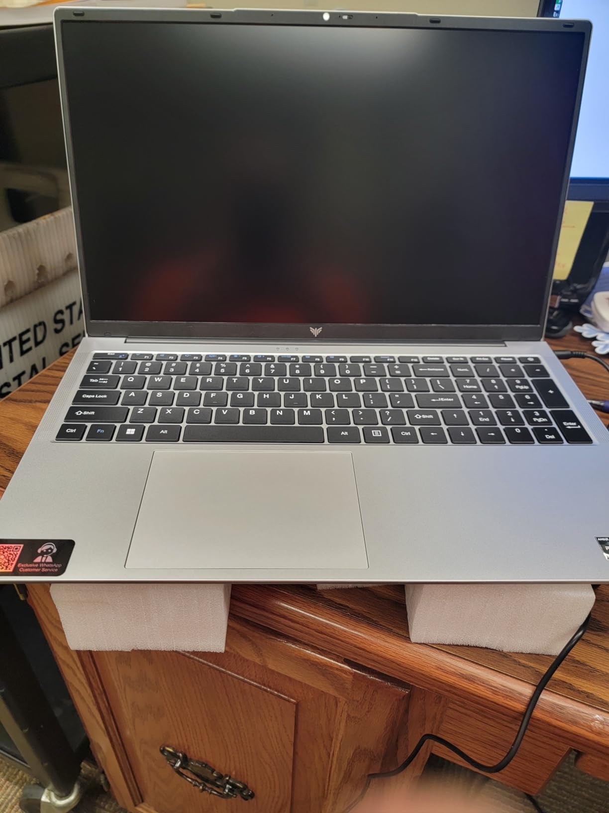 KAIGERR 17.3 Inch Laptop, AMD Ryzen 4300U Processor, 16GB RAM 512GB SSD, 2026 Laptop Computer, Windows 11, Webcam, Work/Business Laptop, Wi-Fi, Type-C, 62.7Wh Battery, Numeric Keypad customer photo 1