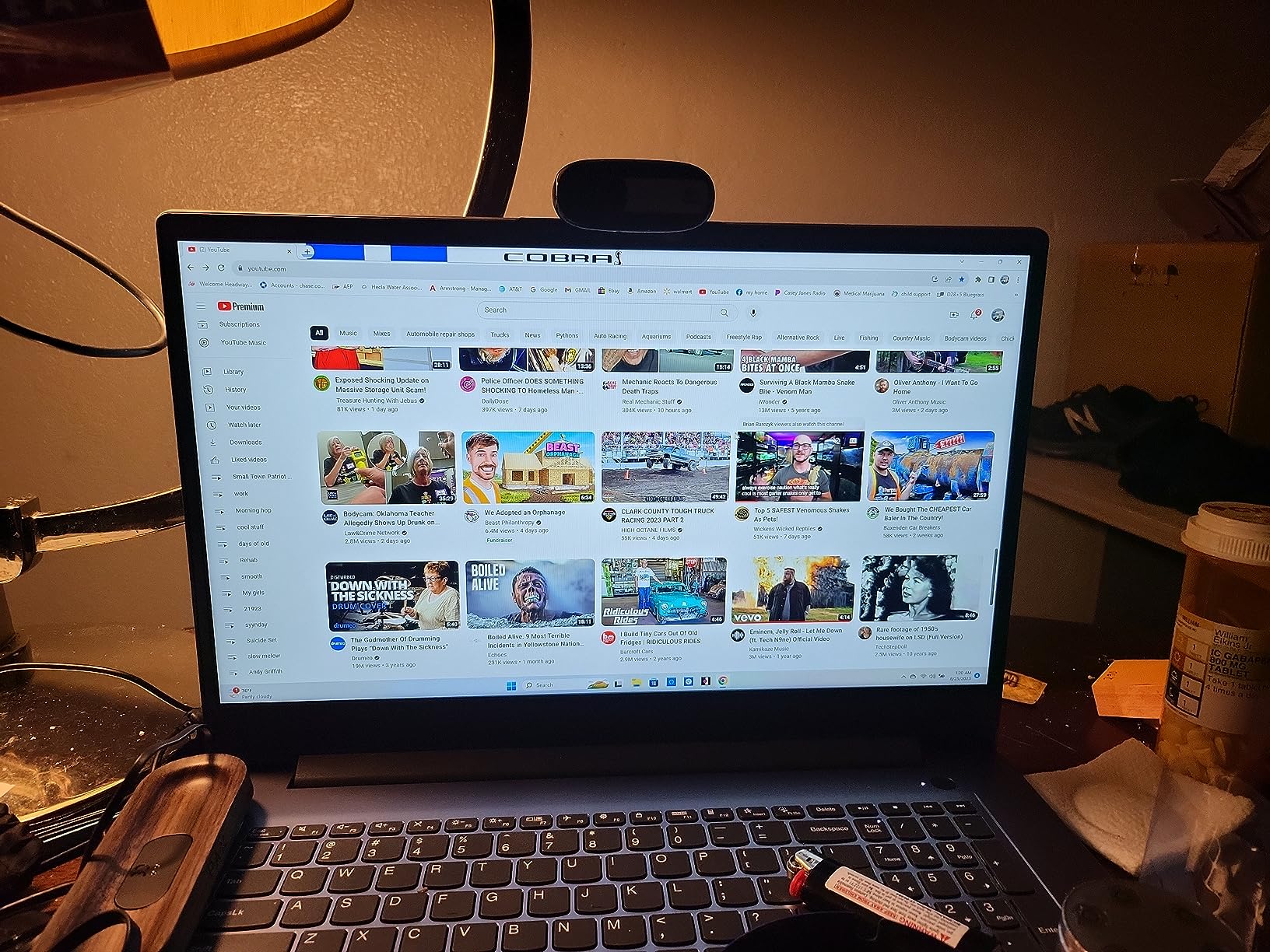 Lenovo 2026 Laptop Computer, 13th Gen Intel i7, 16GB DDR5 RAM, 512GB SSD, 15