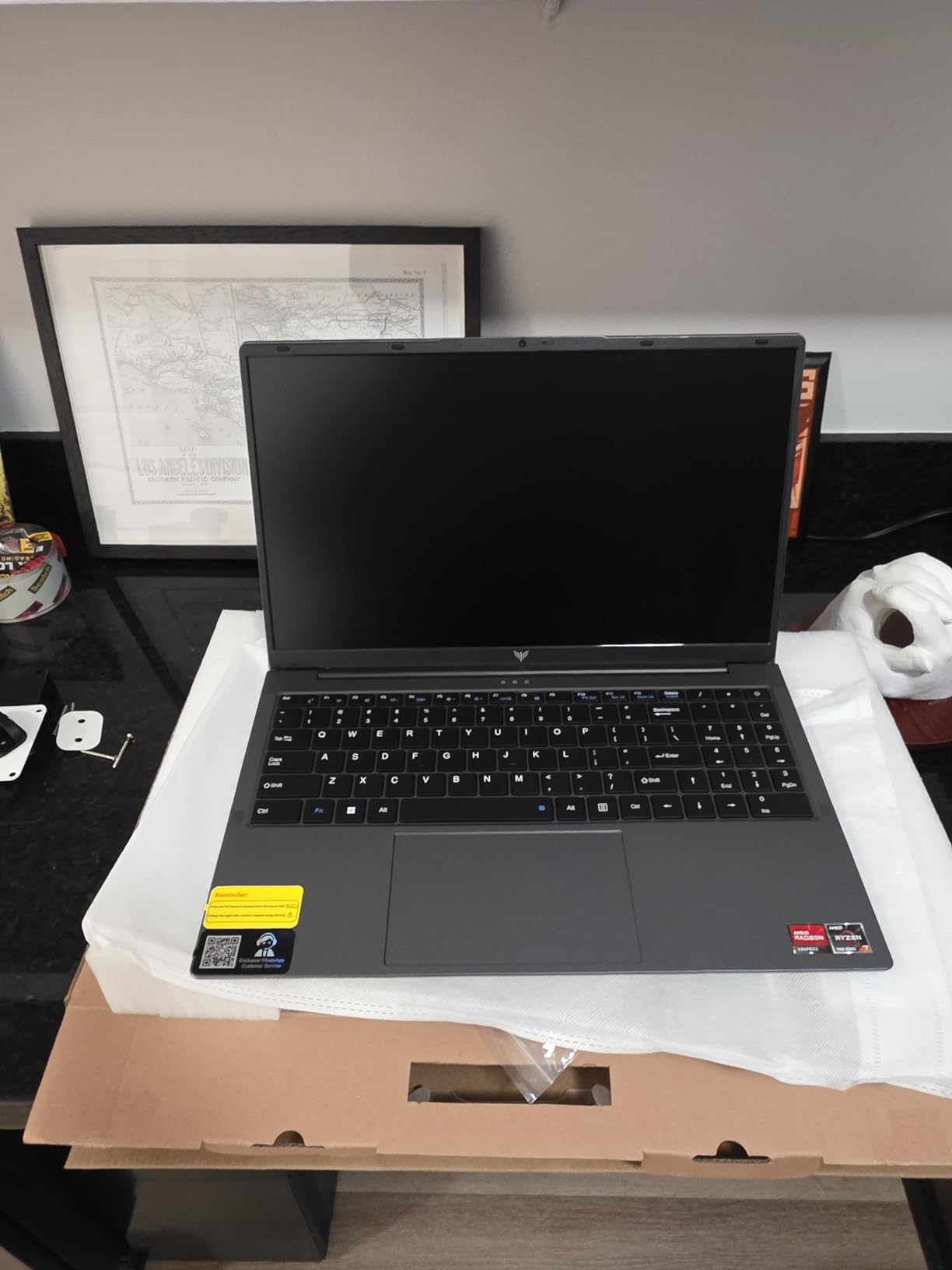 KAIGERR 2026 New Light Gaming Laptop, 15.6inch Laptop Computer with AMD Ryzen 7 7730U(8C/16T, Up to 4.5GHz), 16GB RAM 512GB NVMe SSD Windows 11 Laptop, Radeon RX Vega 8 Graphics,WiFi 6 customer photo 1