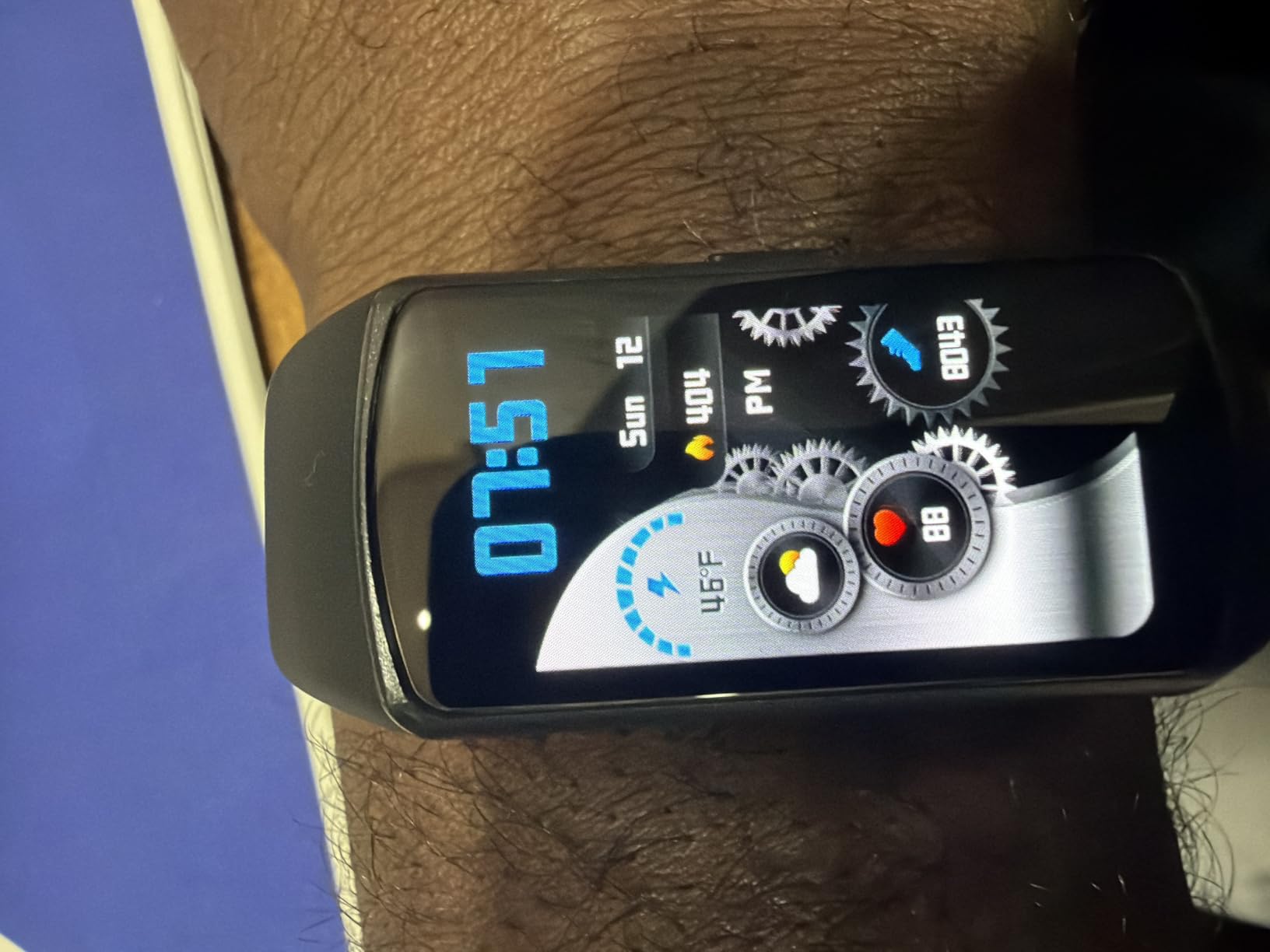 Smart Watch Fitness Tracker with 24/7 Heart Rate, Blood Oxygen Blood Pressure Monitor Sleep Tracker 120 Sports Modes Activity Trackers Step Calorie Counter IP68 Waterproof for Andriod iPhone Women Men customer photo 1