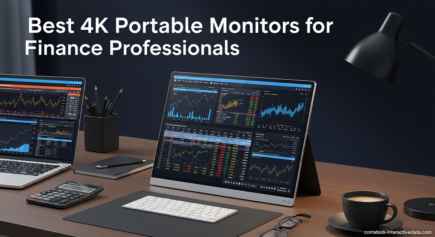 Best 4K Portable Monitors for Finance Professionals