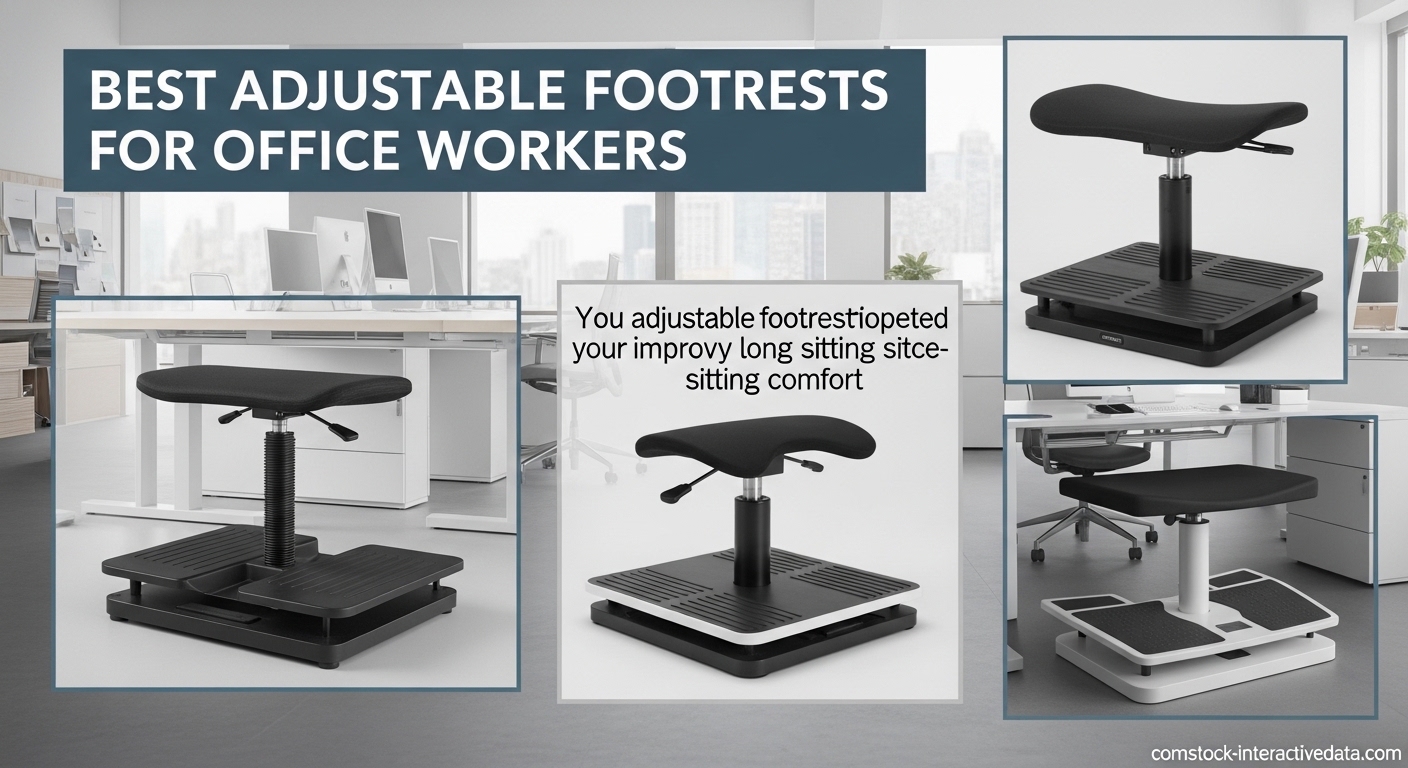 Best Adjustable Footrests for Office Workers