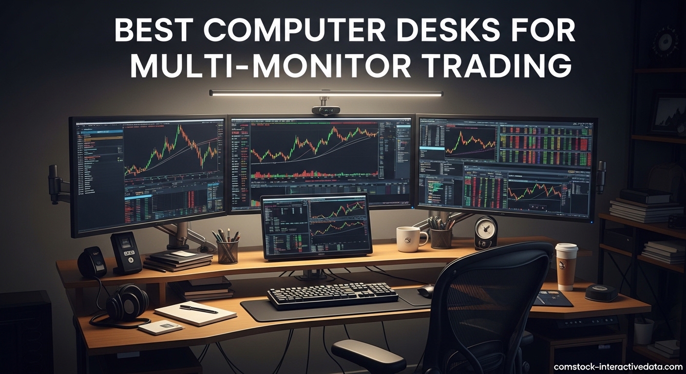Best Computer Desks for Multi-Monitor Trading
