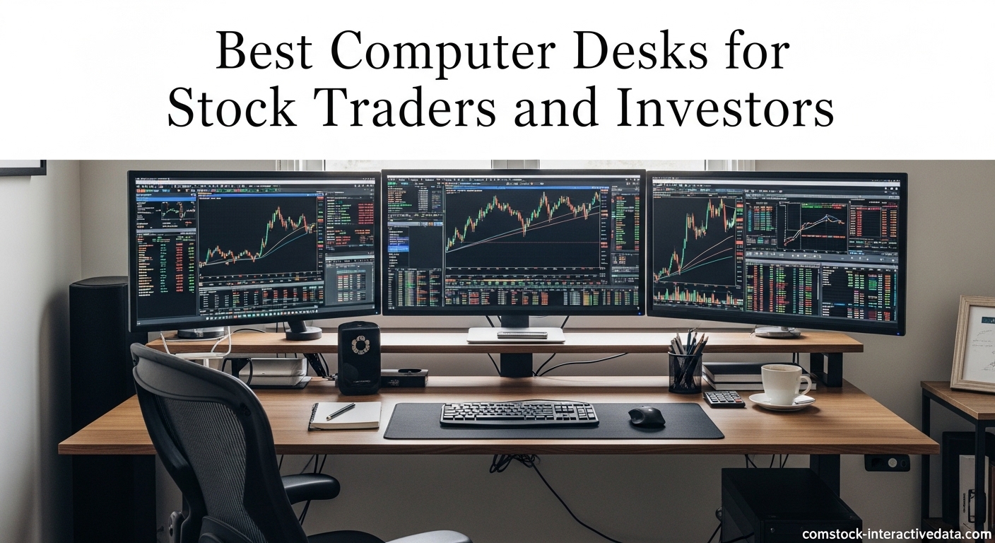 Best Computer Desks for Stock Traders and Investors