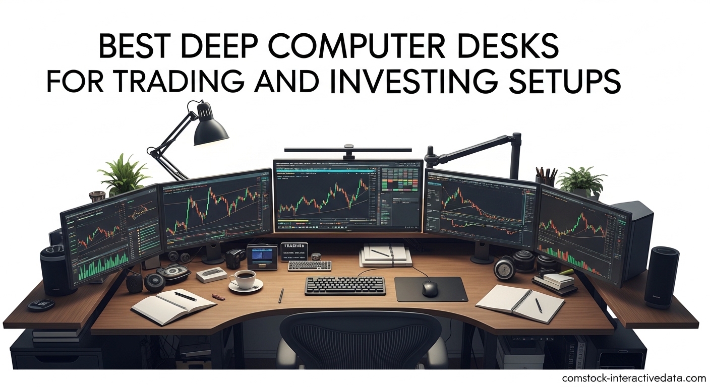 Best Deep Computer Desks for Trading and Investing Setups