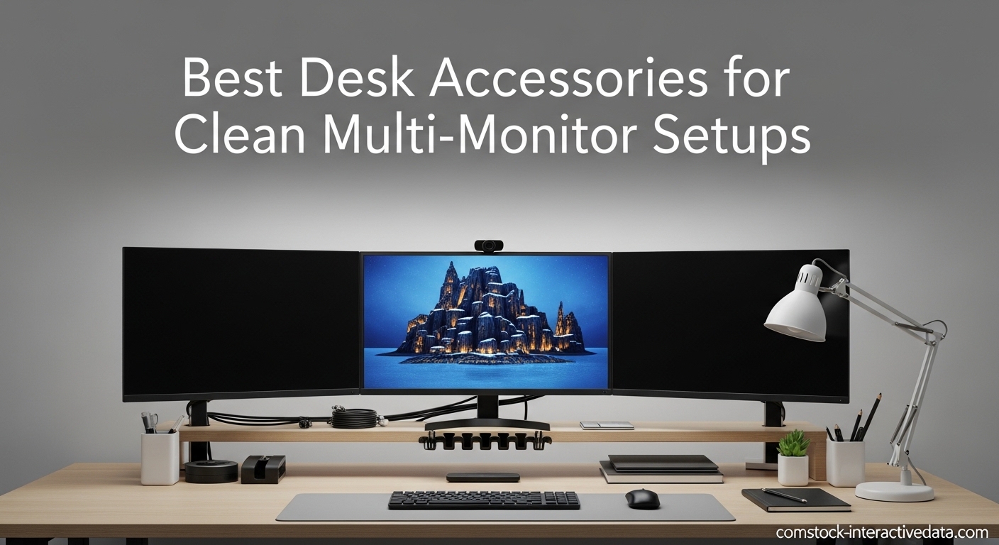 Best Desk Accessories for Clean Multi-Monitor Setups
