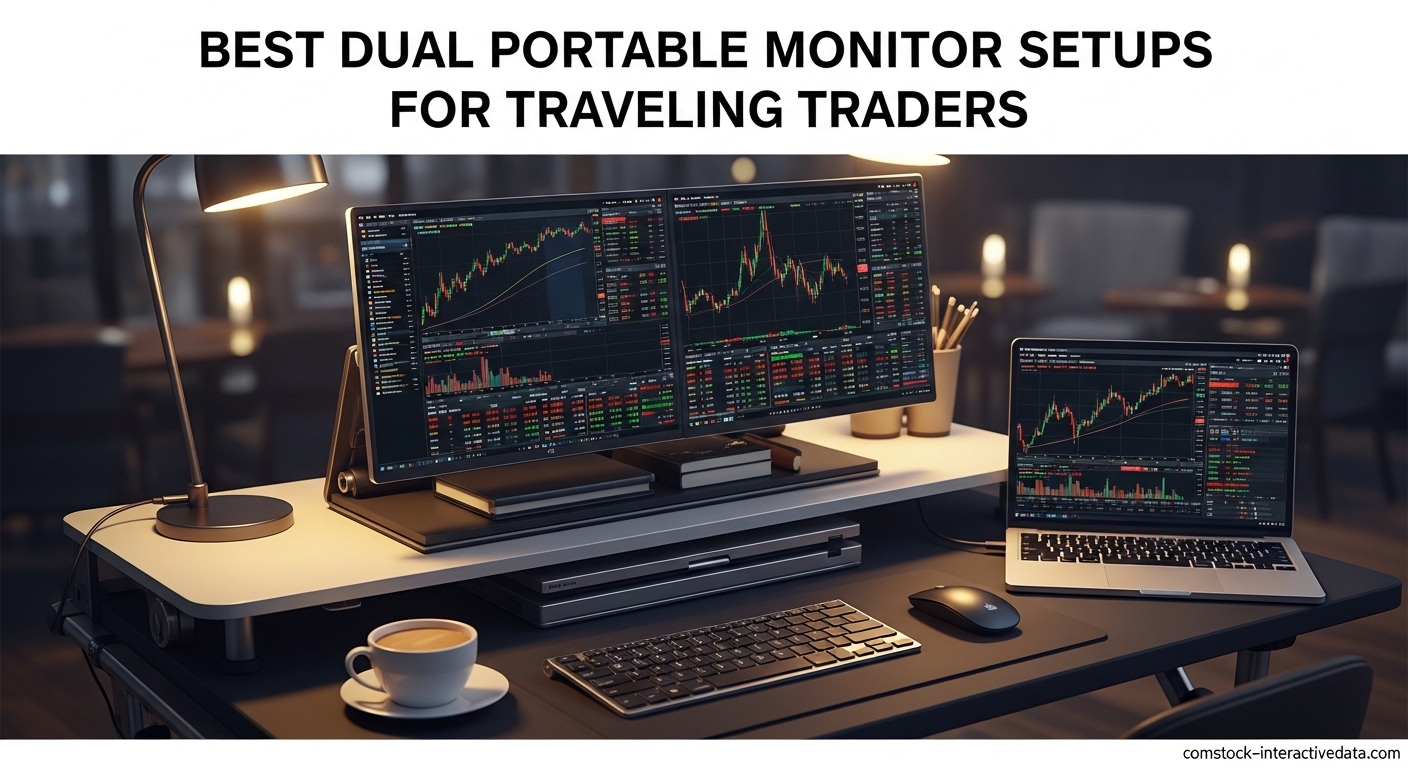 Best Dual Portable Monitor Setups for Traveling Traders