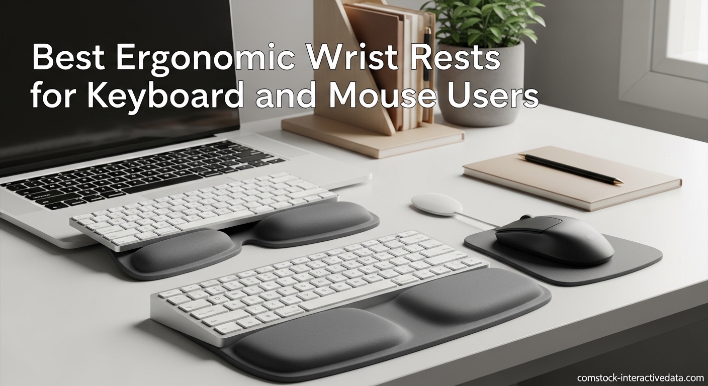 Best Ergonomic Wrist Rests for Keyboard and Mouse Users