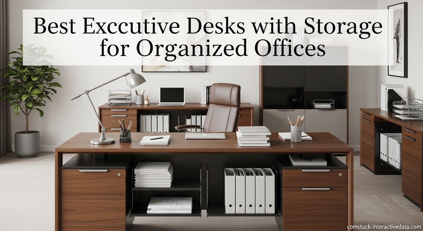 Best Executive Desks with Storage for Organized Offices