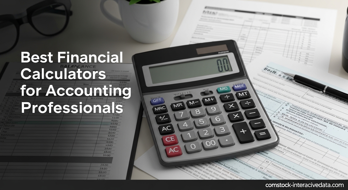 Best Financial Calculators for Accounting Professionals