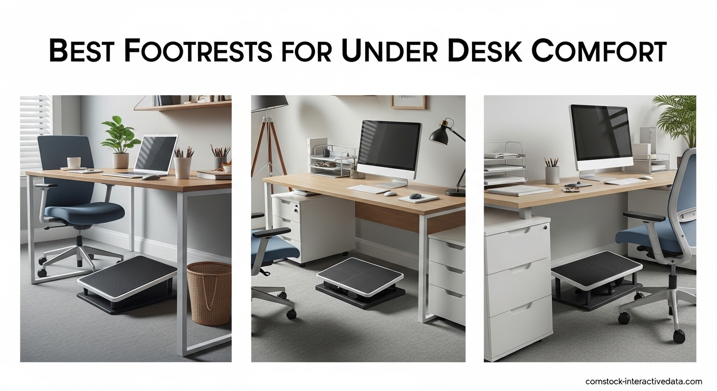 Best Footrests for Under Desk Comfort
