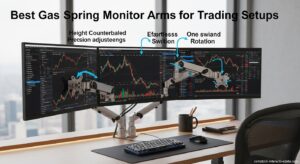 Best Gas Spring Monitor Arms for Trading Setups