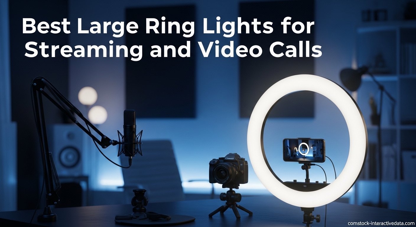 Best Large Ring Lights for Streaming and Video Calls
