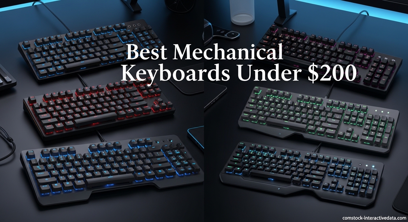 Best Mechanical Keyboards Under $200