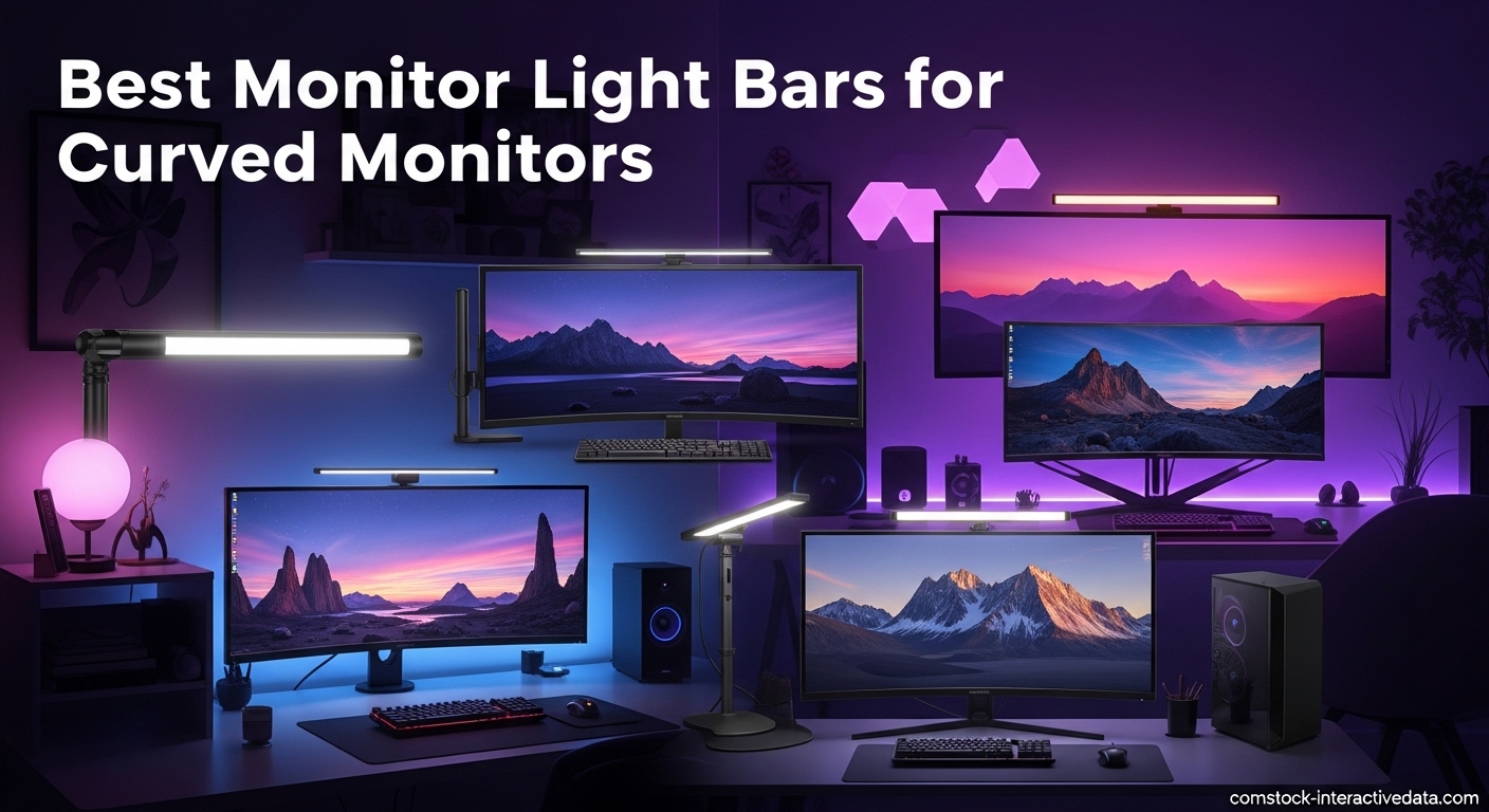 Best Monitor Light Bars for Curved Monitors