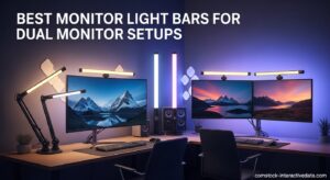 Best Monitor Light Bars for Dual Monitor Setups