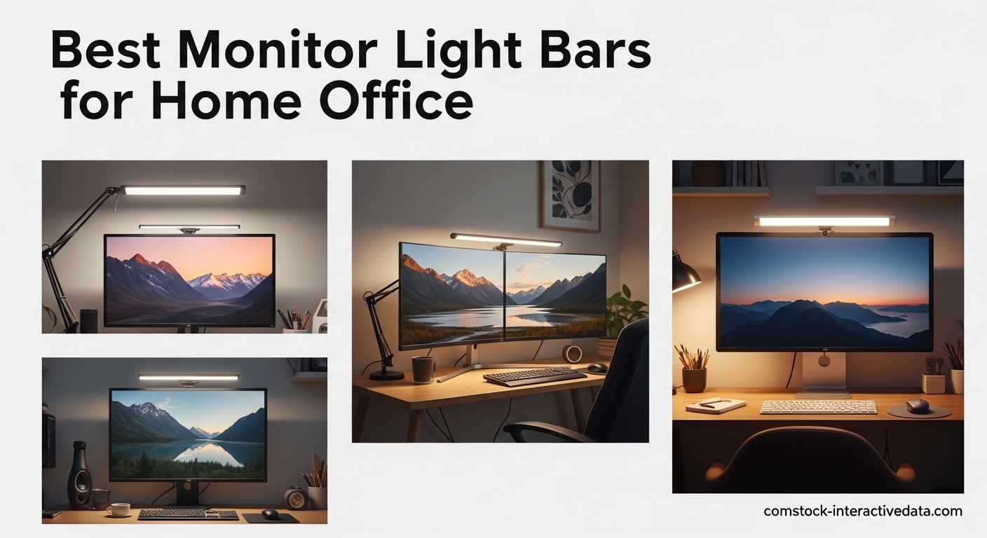 Best Monitor Light Bars for Home Office