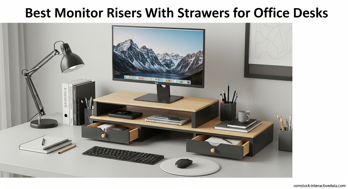 Best Monitor Risers With Storage Drawers for Office Desks