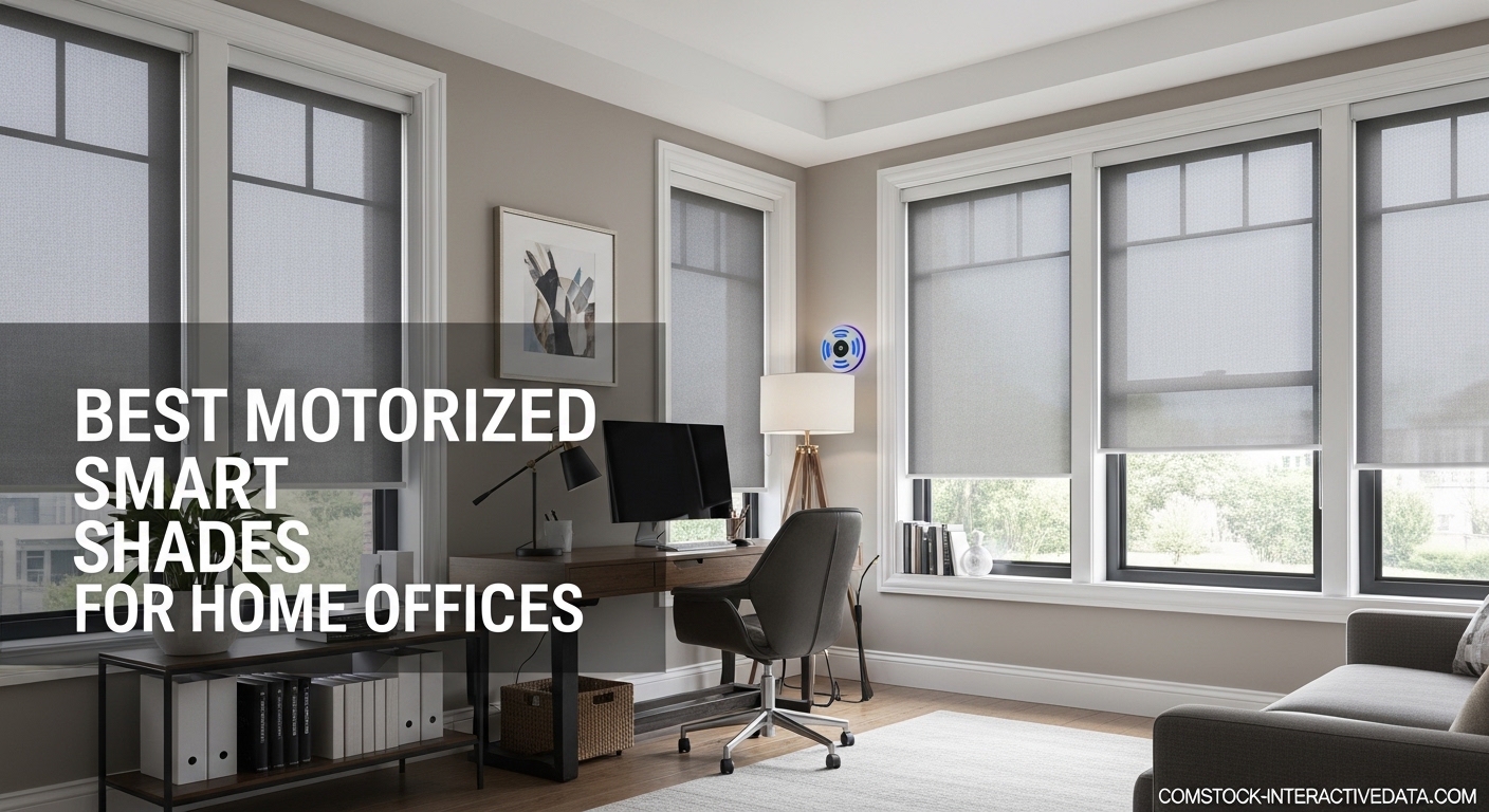 Best Motorized Smart Shades for Home Offices