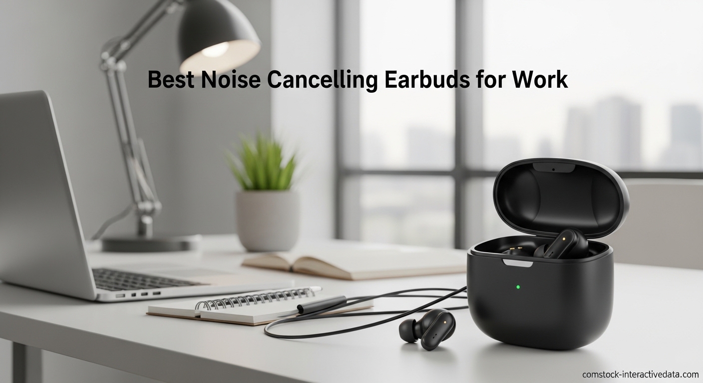 Best Noise Cancelling Earbuds for Work