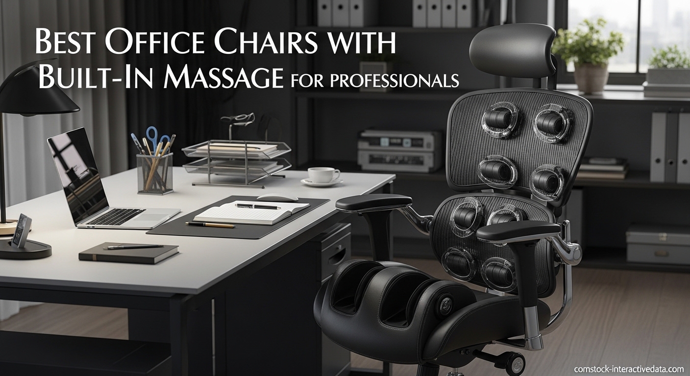 Best Office Chairs with Built-In Massage for Professionals