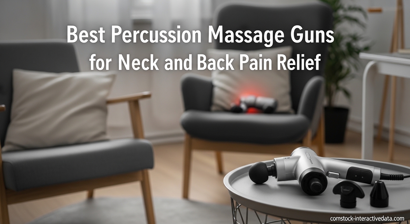 Best Percussion Massage Guns for Neck and Back Pain Relief