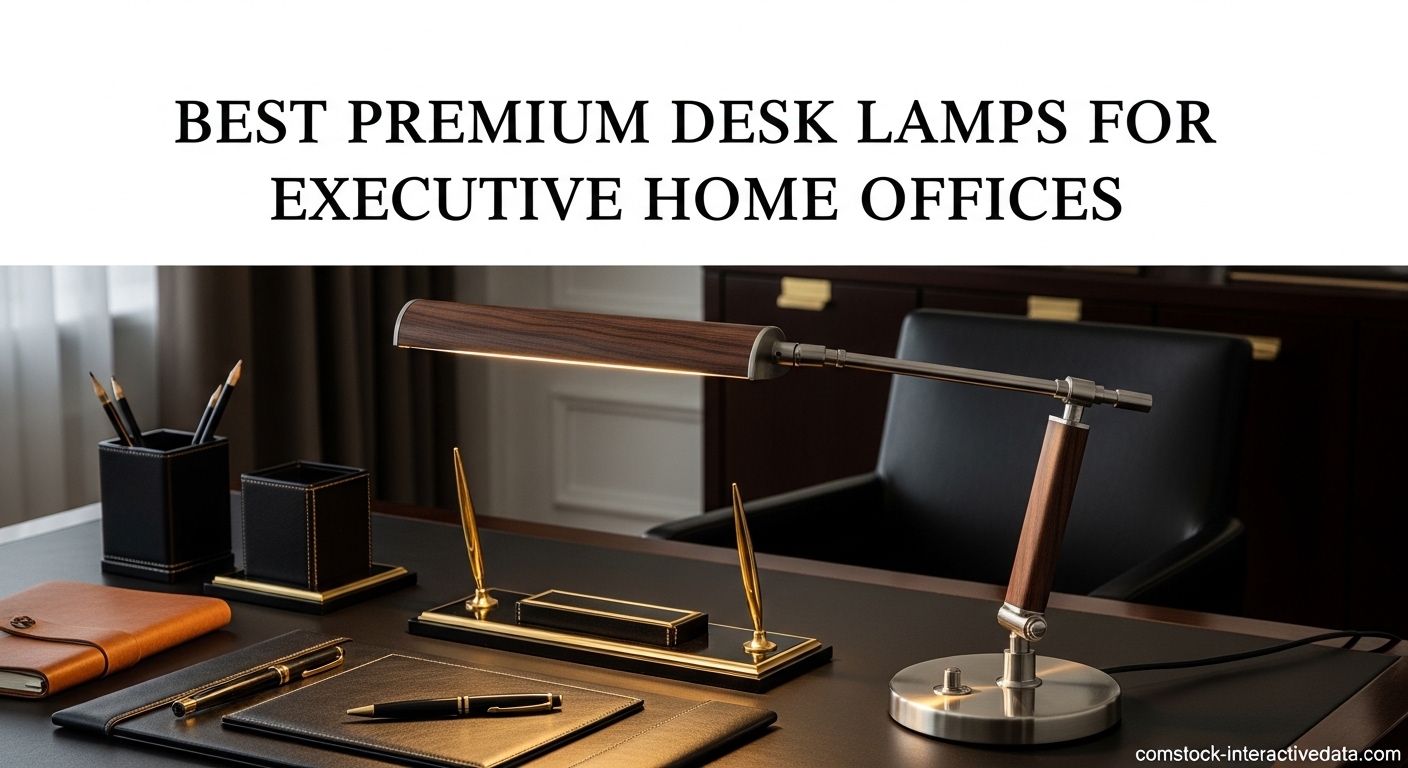 Best Premium Desk Lamps for Executive Home Offices