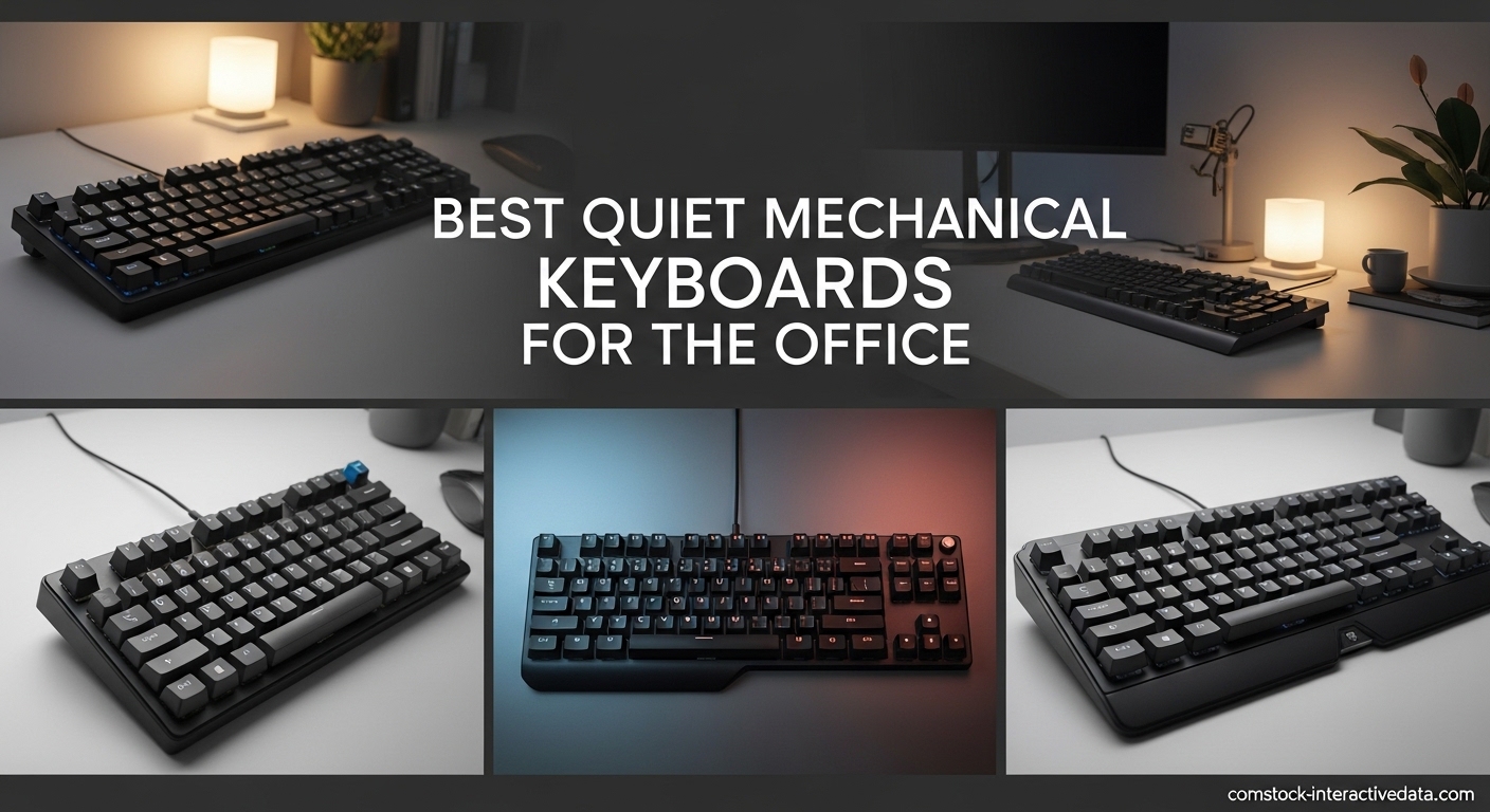 Best Quiet Mechanical Keyboards for the Office