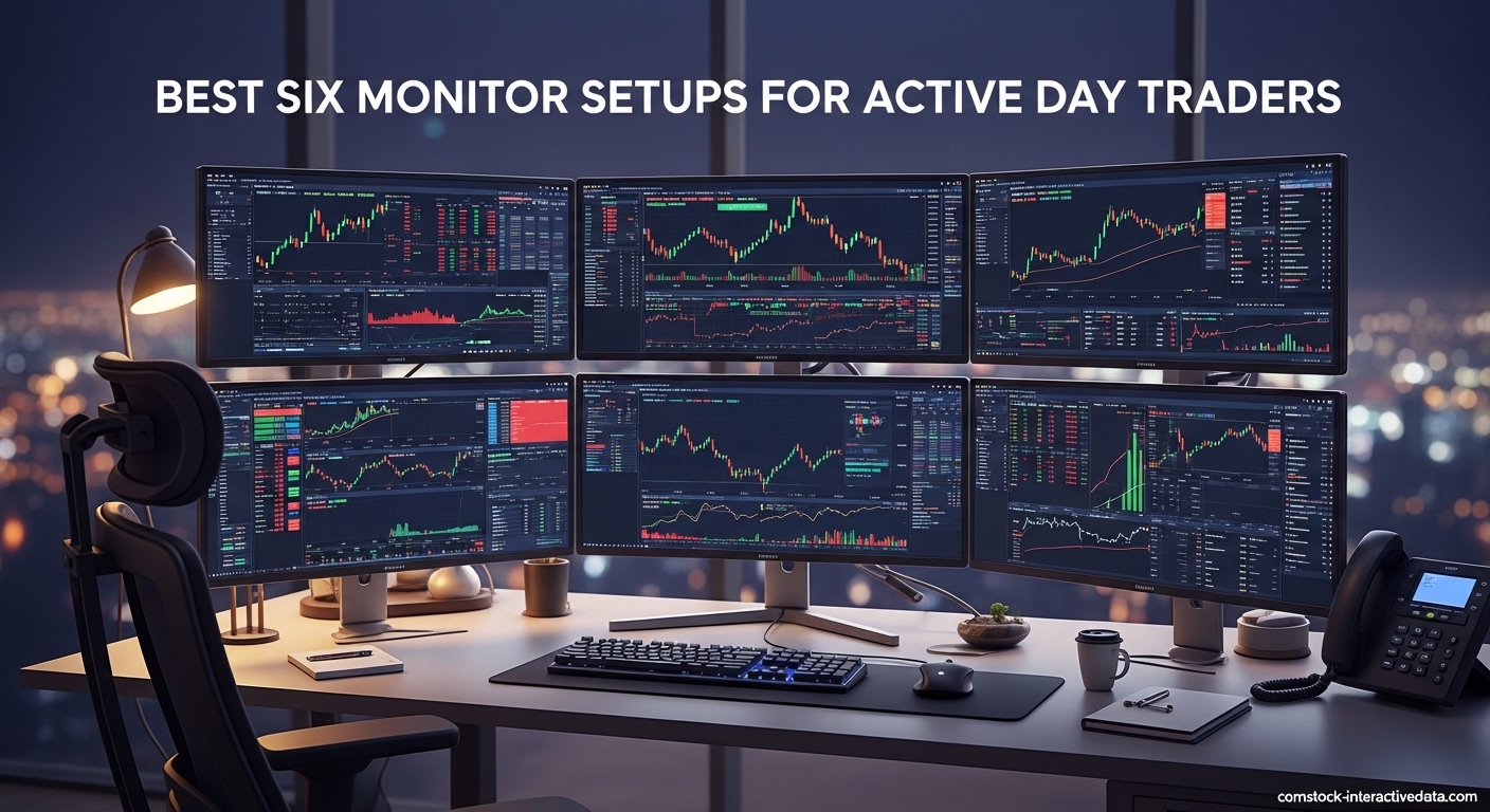 Best Six Monitor Setups for Active Day Traders