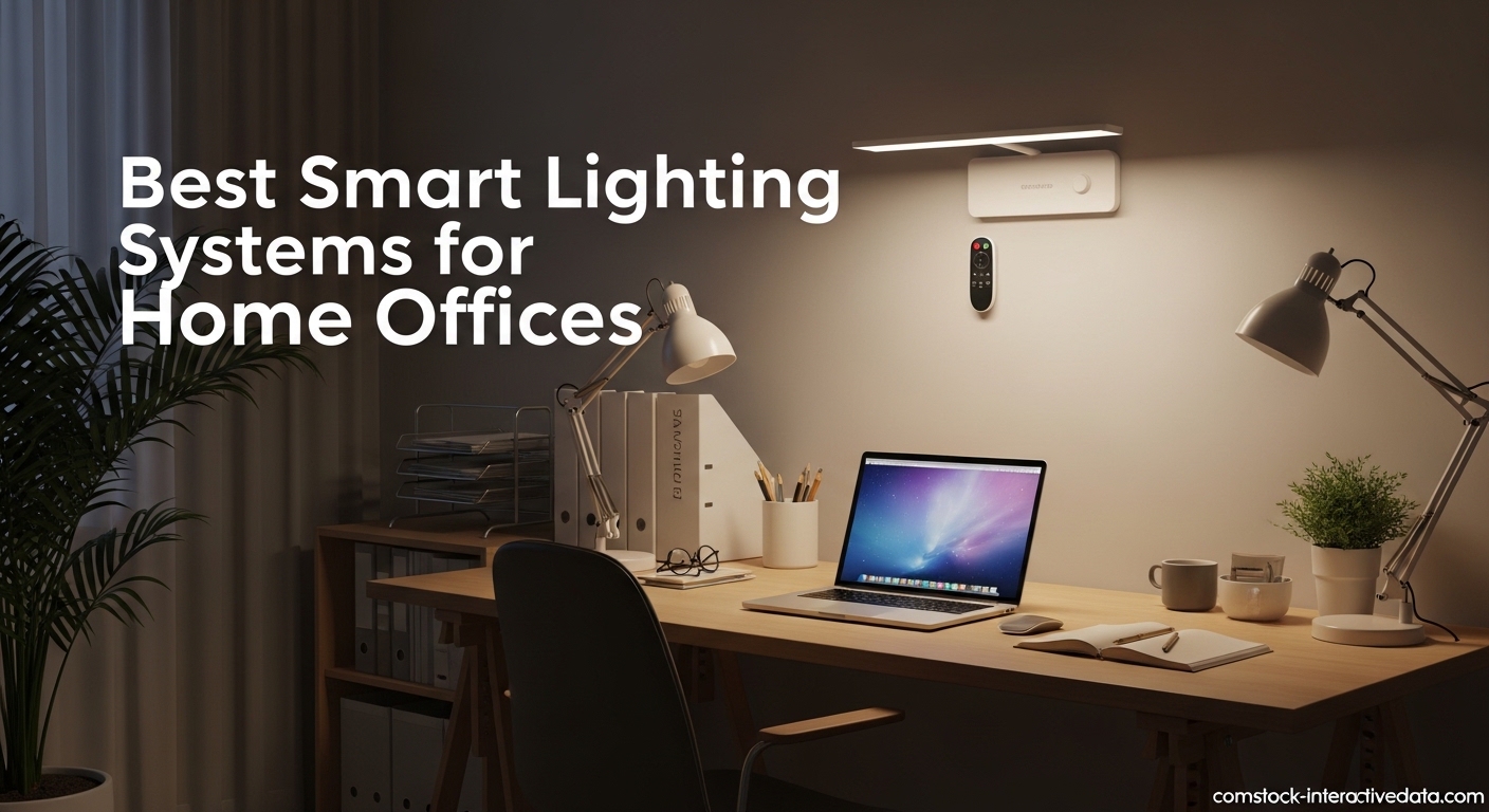 Best Smart Lighting Systems for Home Offices