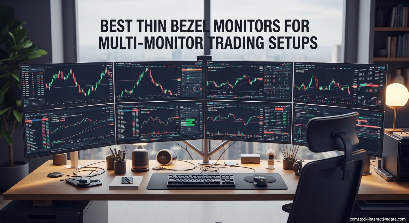 Best Thin Bezel Monitors for Multi-Monitor Trading Setups