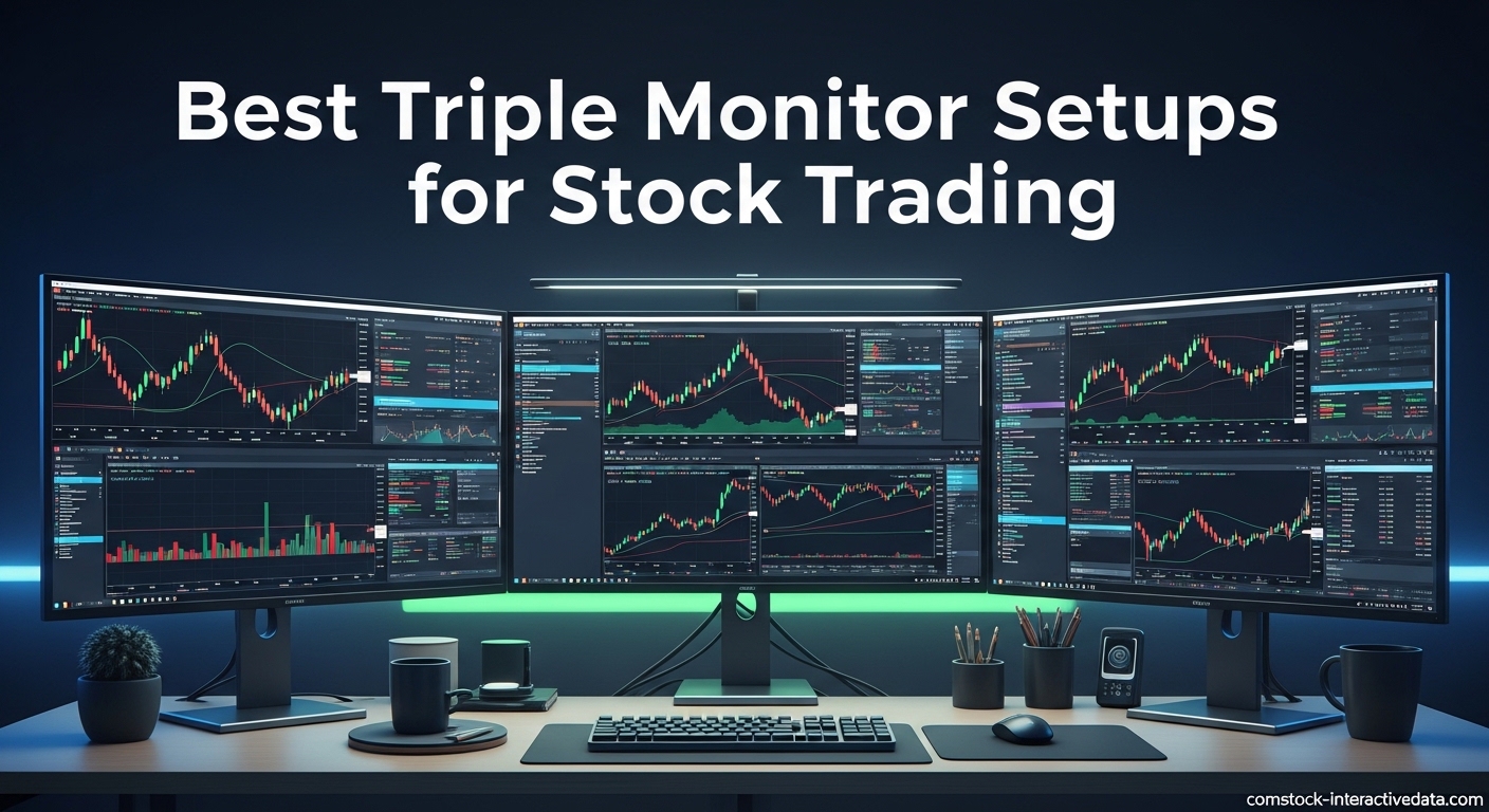 Best Triple Monitor Setups for Stock Trading