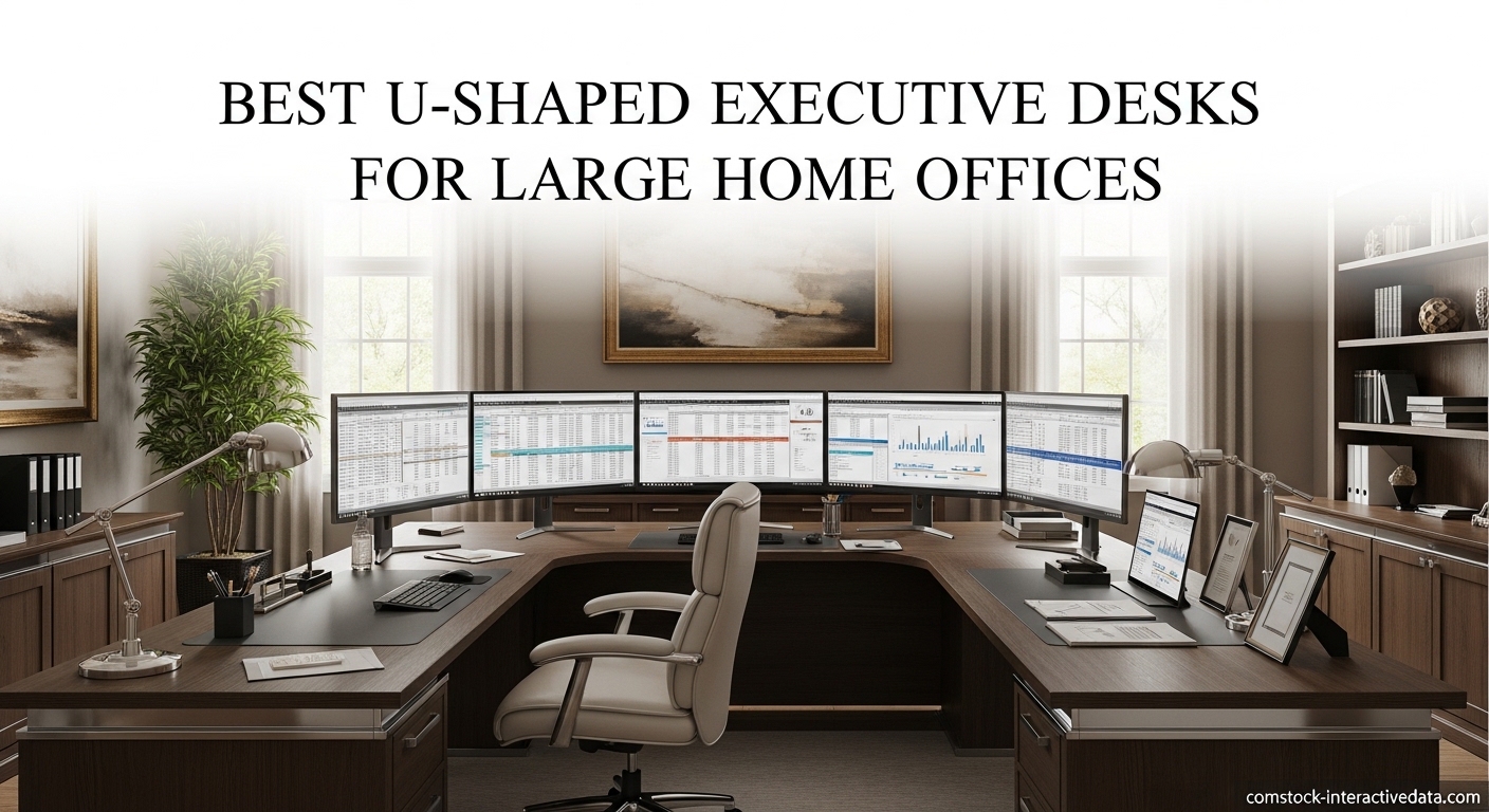 Best U-Shaped Executive Desks for Large Home Offices