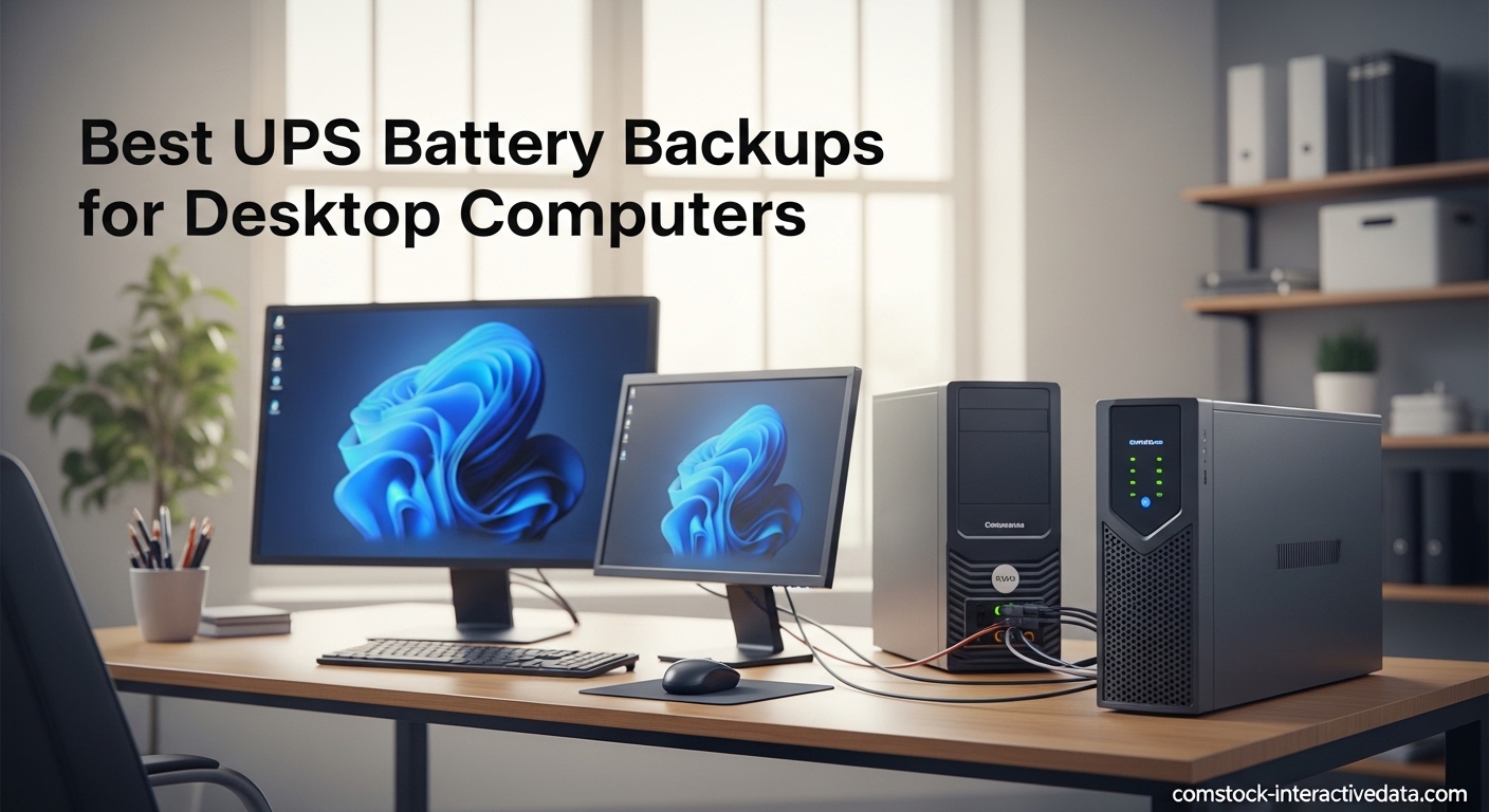 Best UPS Battery Backups for Desktop Computers