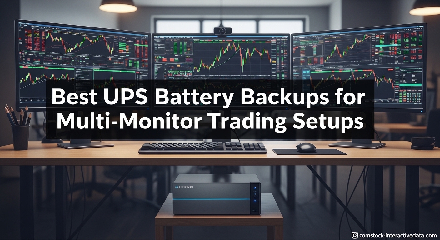 Best UPS Battery Backups for Multi-Monitor Trading Setups