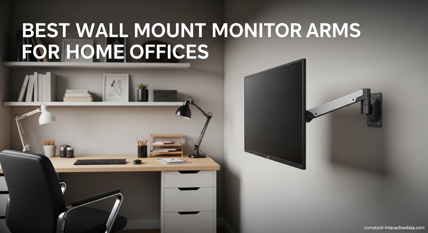 Best Wall Mount Monitor Arms for Home Offices
