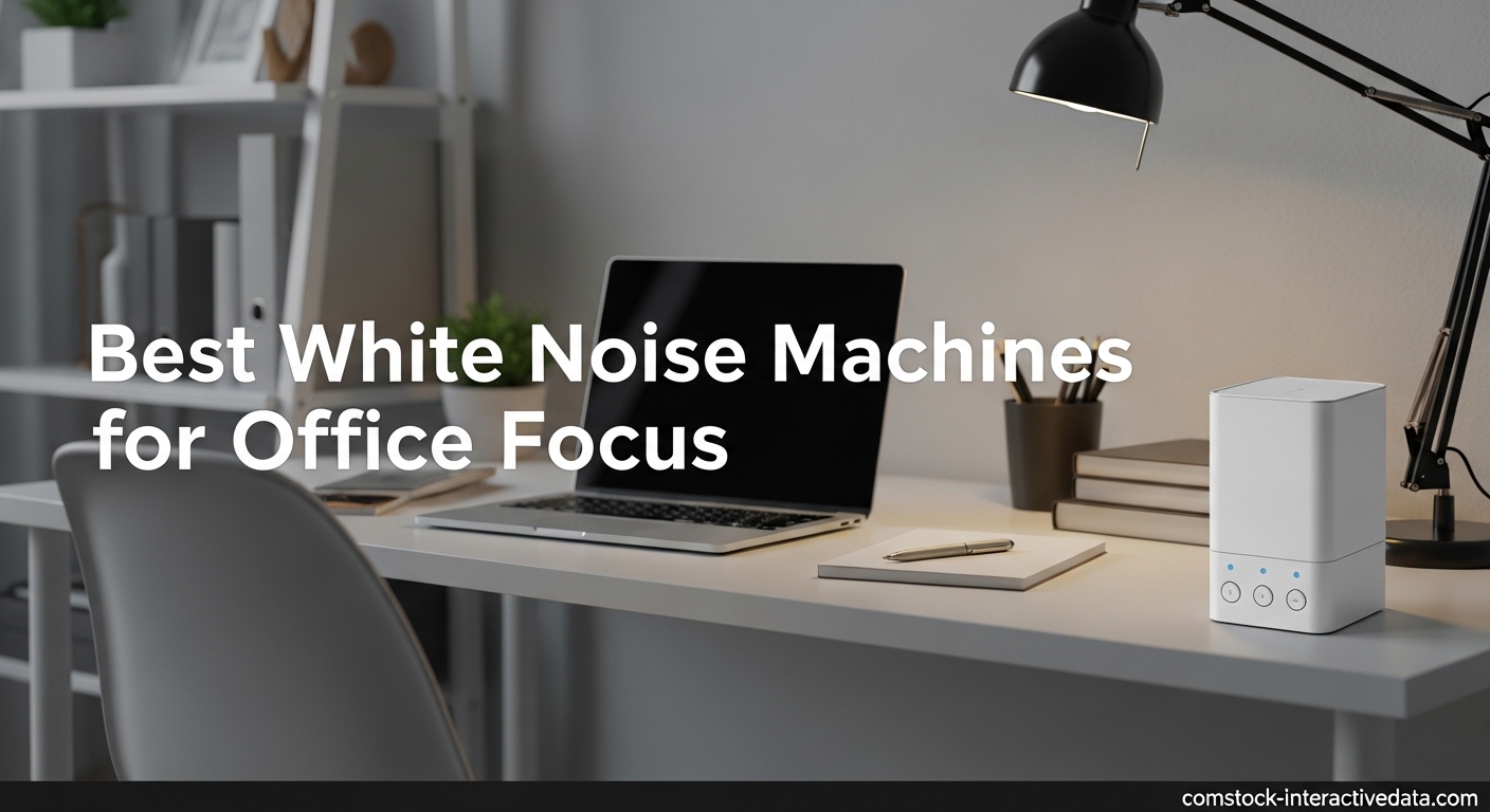 Best White Noise Machines for Office Focus