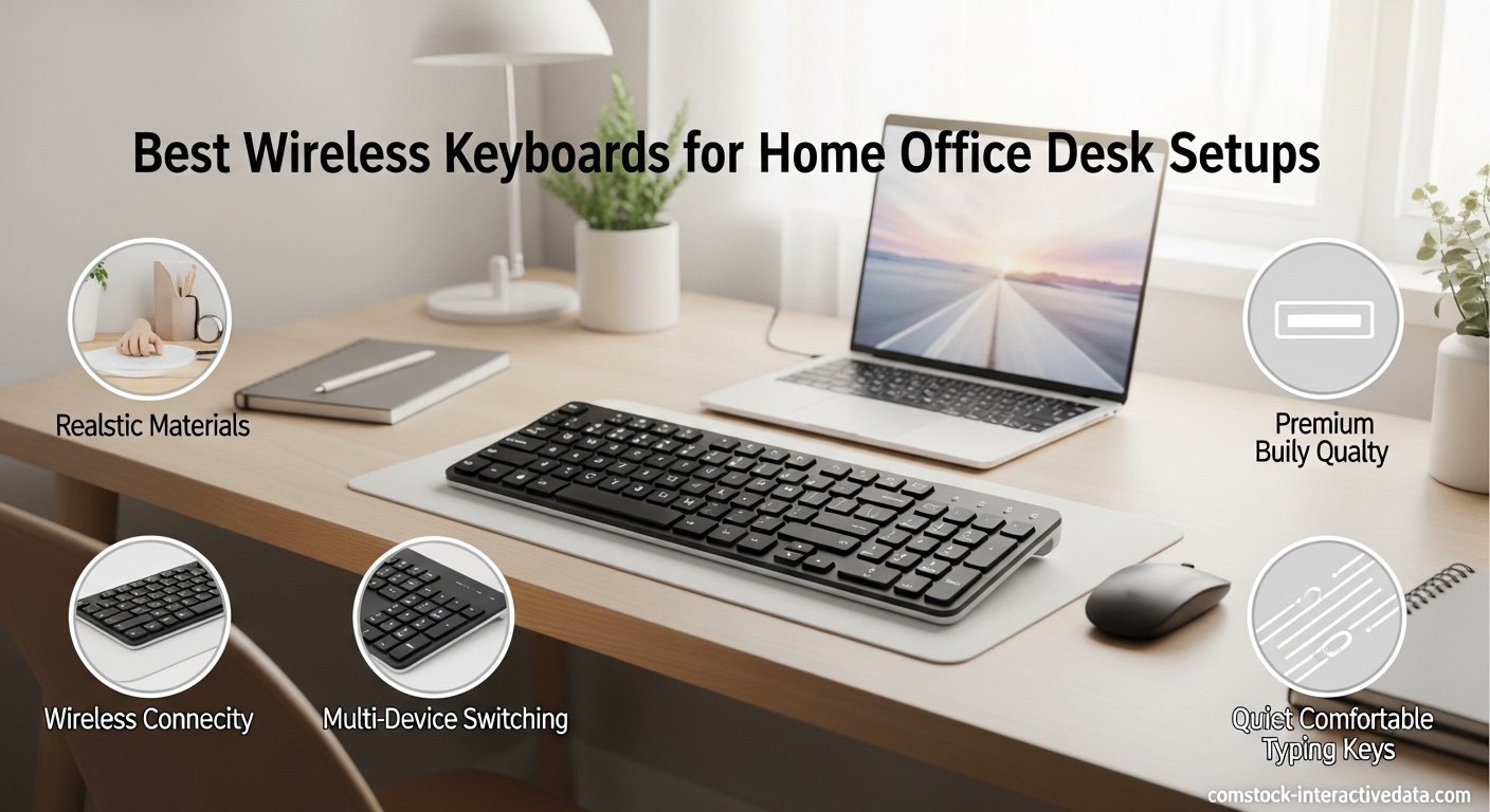 Best Wireless Keyboards for Home Office Desk Setups