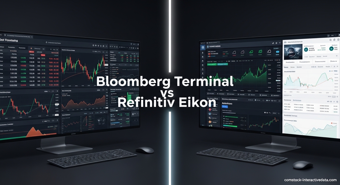 Bloomberg Terminal vs Refinitiv Eikon