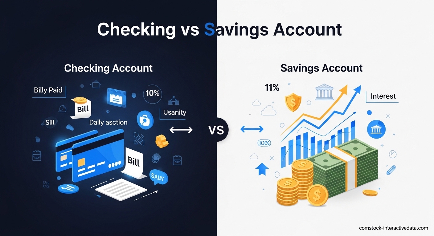 Checking vs Savings Account