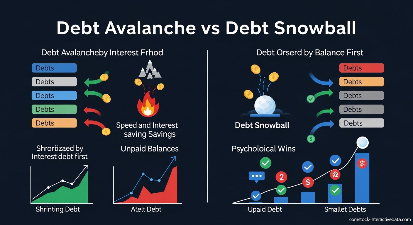 Debt Avalanche vs Debt Snowball