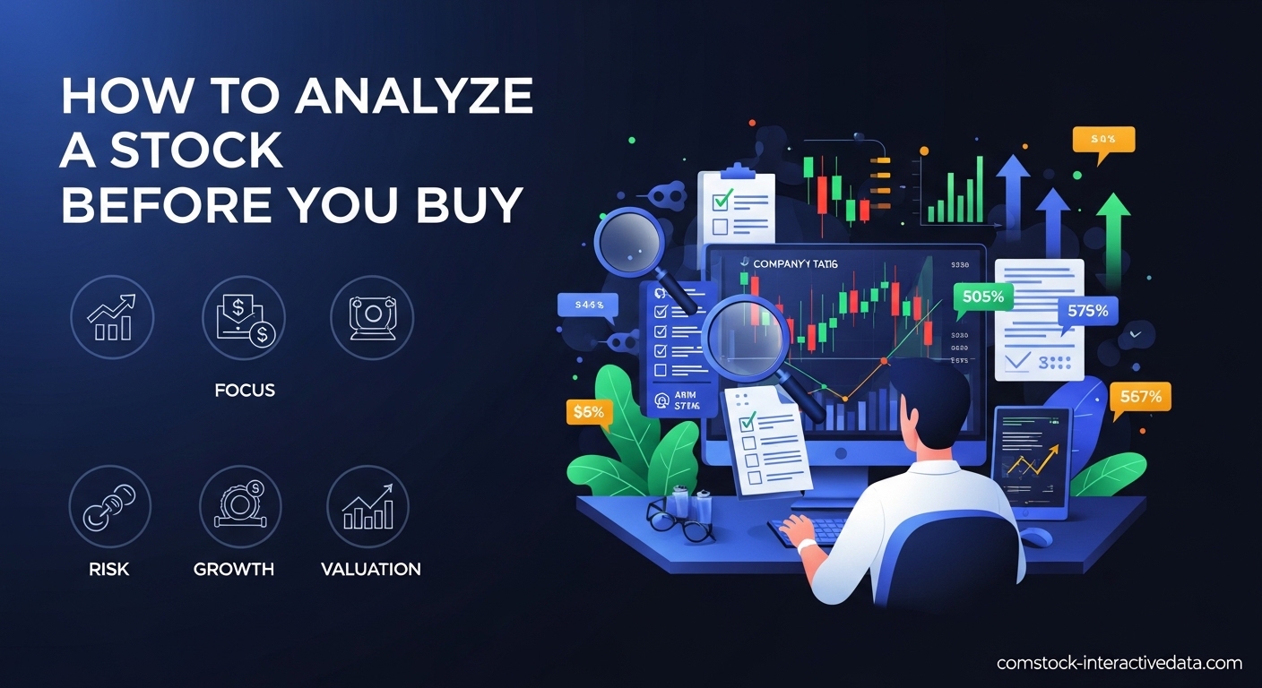 How to Analyze a Stock Before You Buy