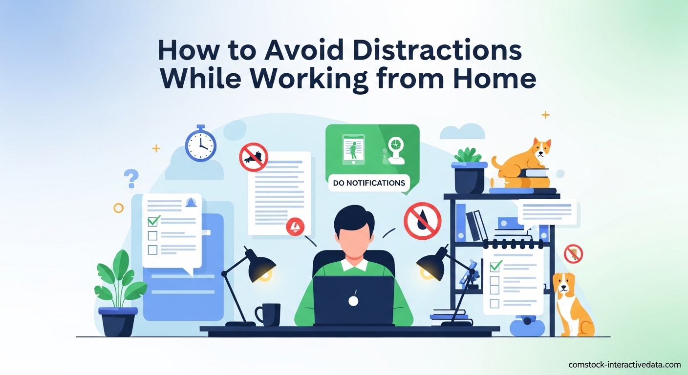 How to Avoid Distractions While Working from Home