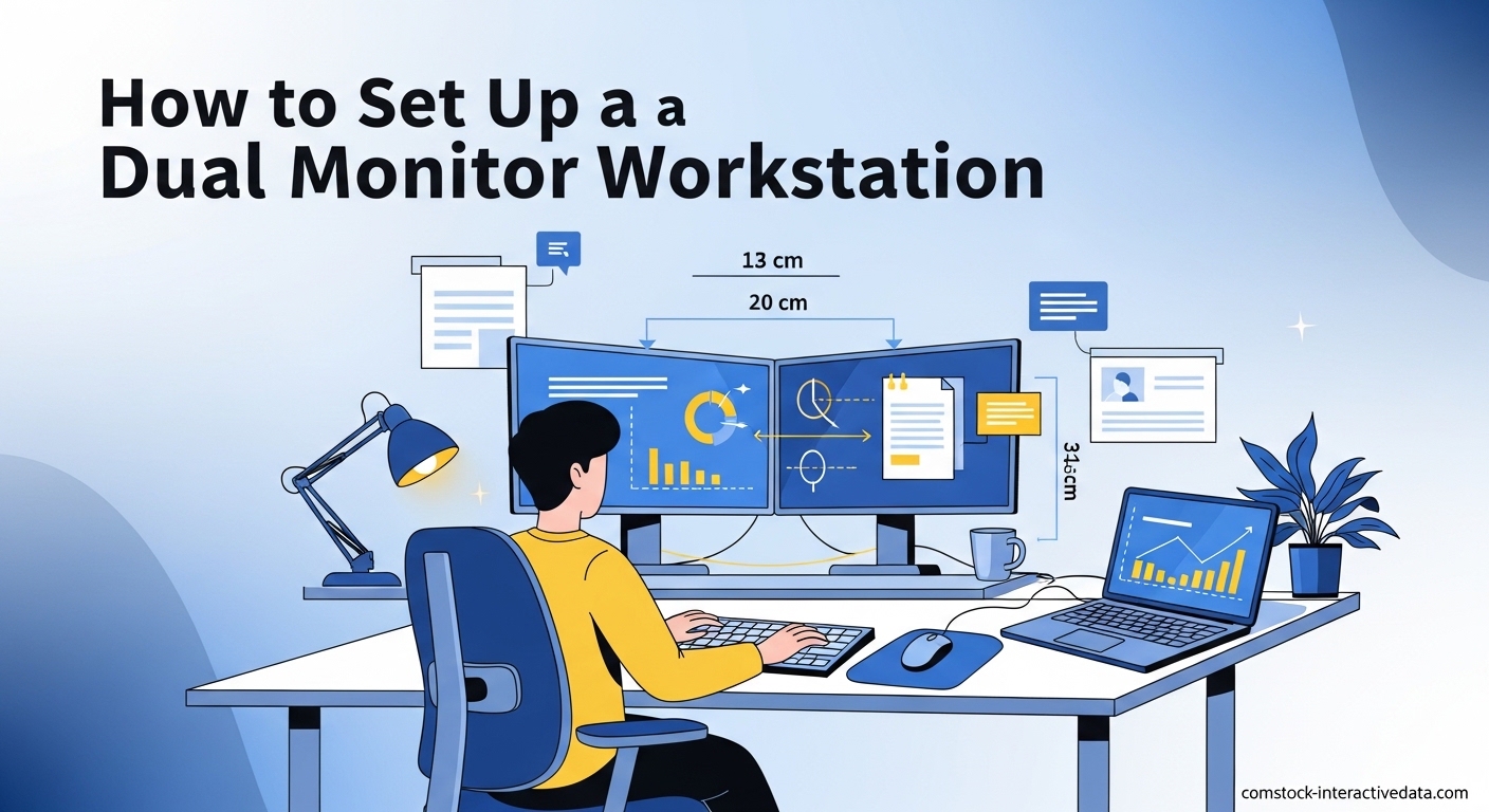 How to Set Up a Dual Monitor Workstation