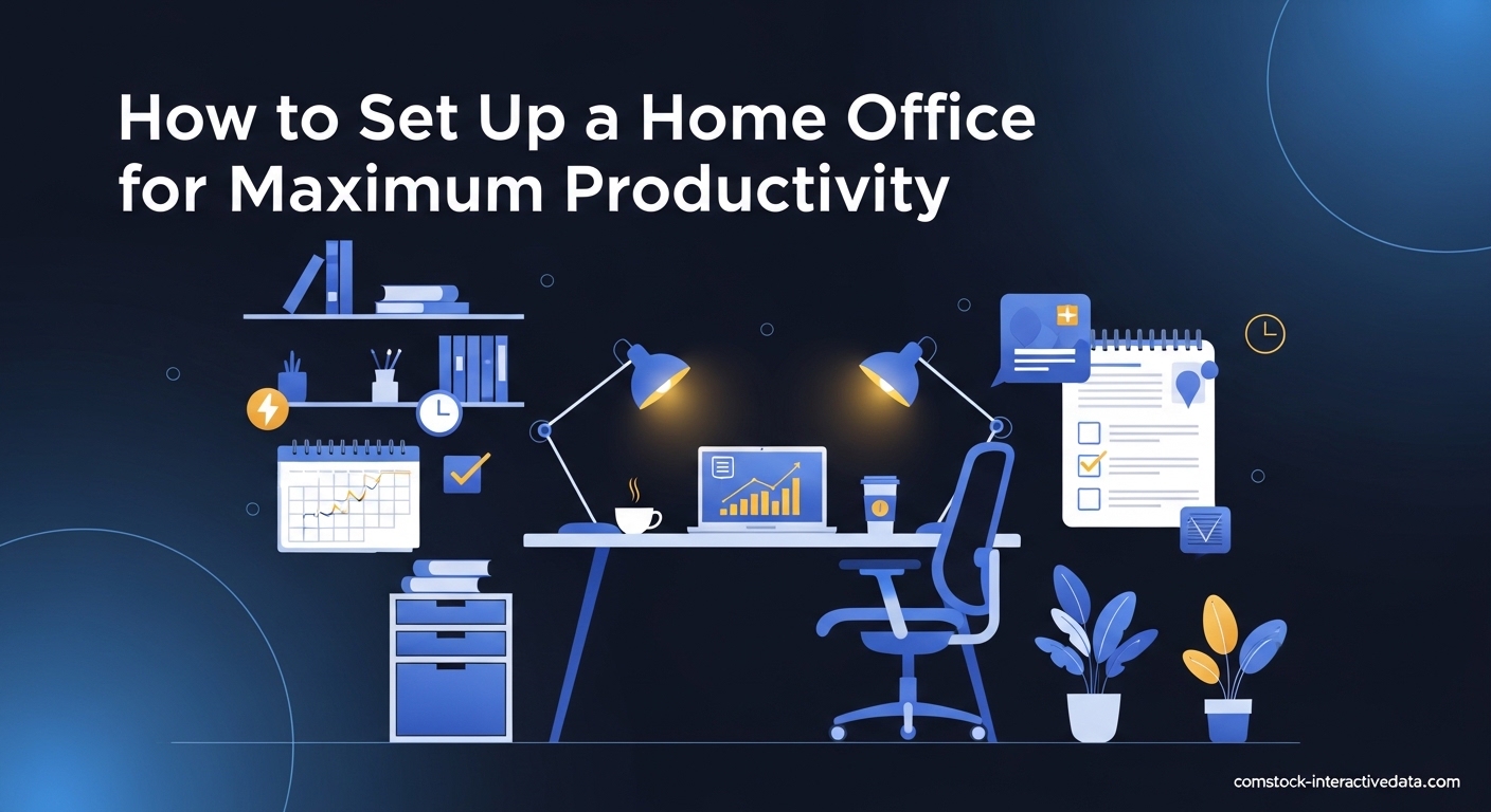 How to Set Up a Home Office for Maximum Productivity