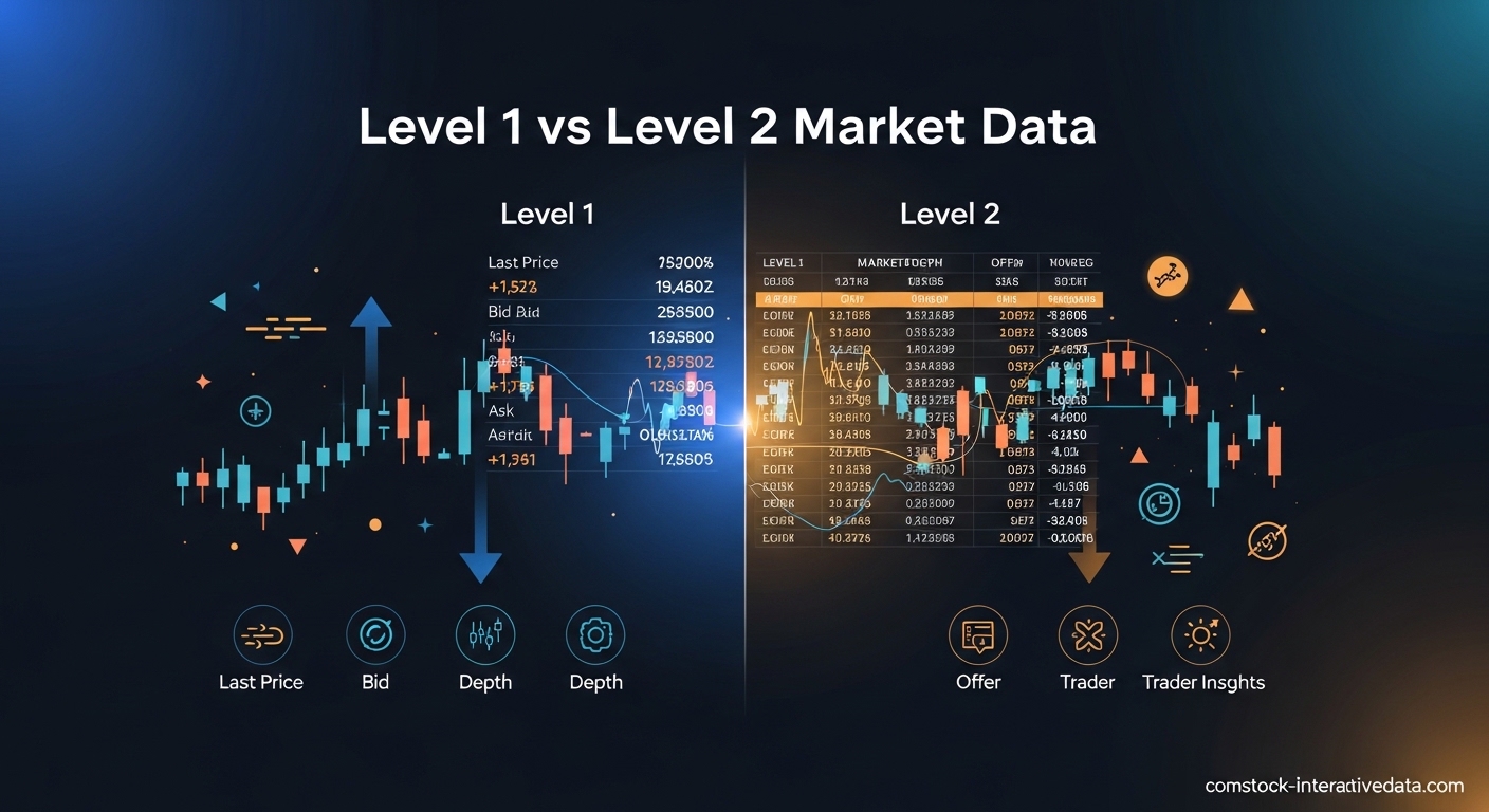 Level 1 vs Level 2 Market Data